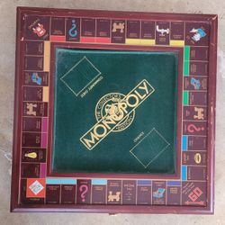 Monopoly Collectors Edition Board -incomplete Set