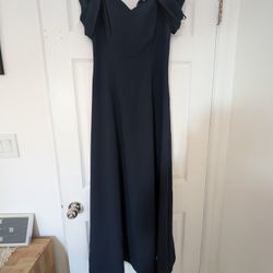 Dark Blue Long Dress