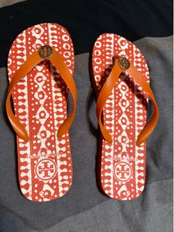 Authentic Tory Burch Womens flip flops size 8.5