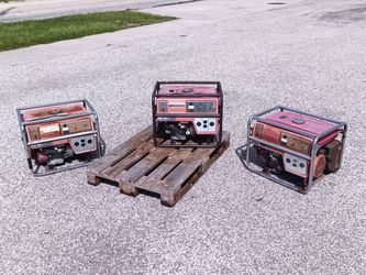 3 x Honda Generators - 3500 Watts - $275.00 OBO - EACH