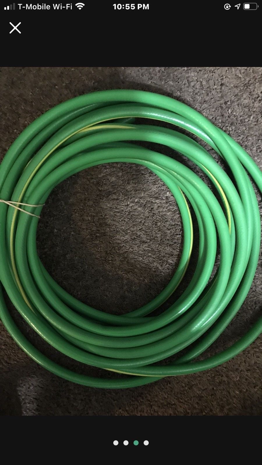 25 feet hose with a sprayer nozzle Like New