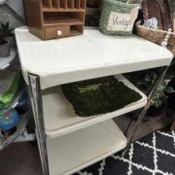 Vintage 3 Tier Metal Cart