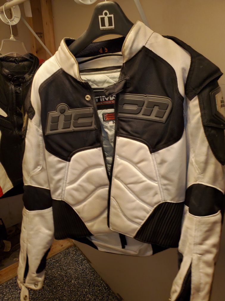 Icon textile motorcycle jacket