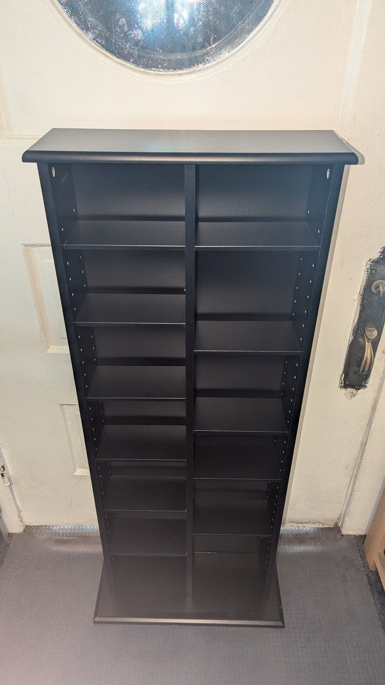 2 column media storage cabinet DVD/CD/Video game (Prepac)