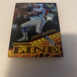 Football Pinnacle 1996 Chris Sanders 5 of 15