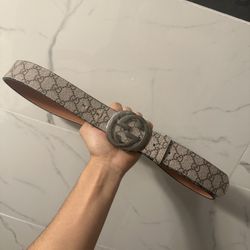 Designer Style GG Monogram Belt Size 110cm
