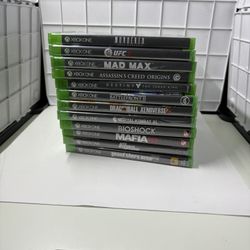 Set Of 12 Xbox 1 Games 