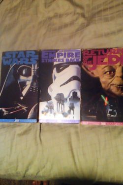 Star Wars trilogy VHS