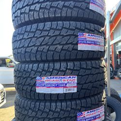 Vendo 31/10.50/R15 Nuevas American Alterrain Por $460 ✅☎️
