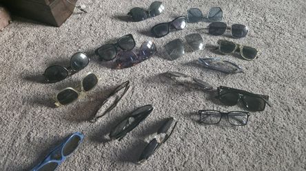 Like New Collection Of All Real DESIGNER sunglasses