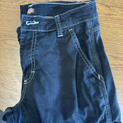 Black Dickie Pants Girls Size 24r