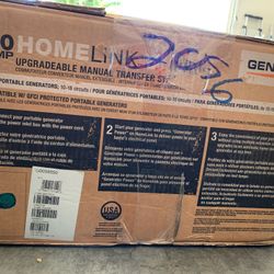 Generac 50 AMP Pre-wired switch Kit Mod 9855