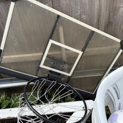 Used Adjustable Basketball Hoop