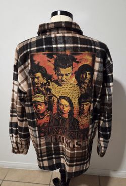 Button-Up Stranger Things Long Sleeve