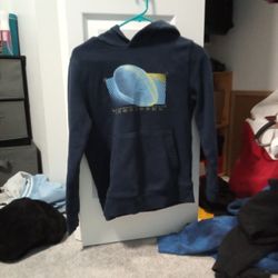 Dark Blue Hoodie Kids Size L