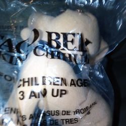 Free Tacos Sign Taco Bell Dog Plush Stuffed Animal Chihuahua