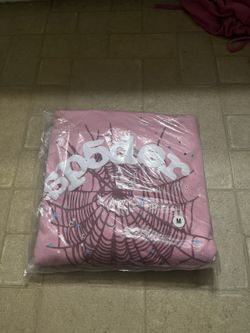 Pink Sp5der Hoodie 