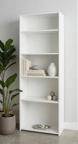 White shelf unit