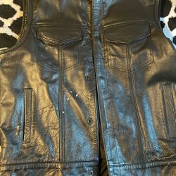 Leather Vest 
