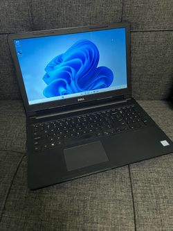Dell Inspiron 15”  15 3567 i3-7130u 2.70 GHz  8GB RAM 120Gb SSD Wind 11 Home Touch Screen Laptop