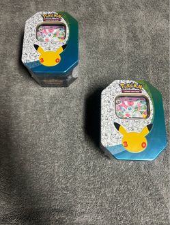 Pokémon TCG Sylveon ex Celebrations Tin