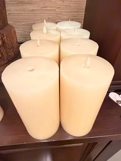 Pottery Barn flicker candles