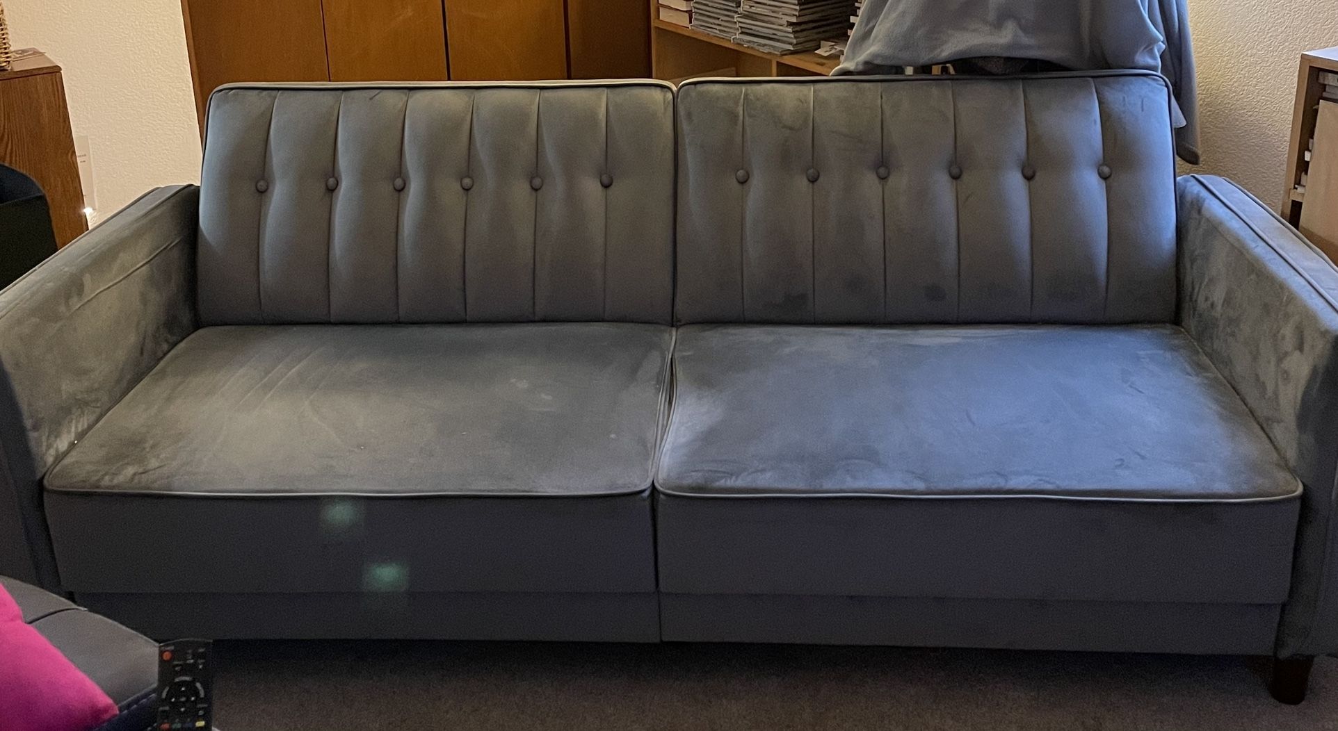 Grey Futon/sofa 