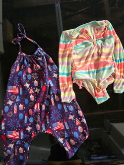 4T girl clothes + 4th of July Jumper!