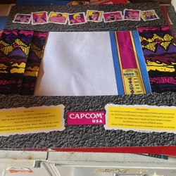 Street Fighter 2 Arcade Video Game Monitor Bezel 