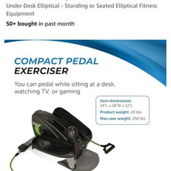 Inmotion Compact Strider Elliptical Exercise Machine