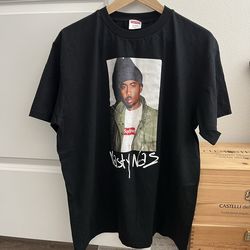 Supreme Nas Black T Shirt XL
