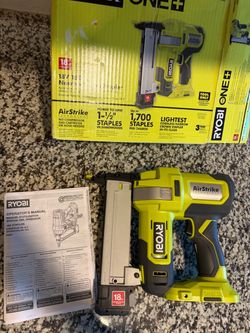 Ryobi 18V ONE+ Narrow Crown Stapler P361