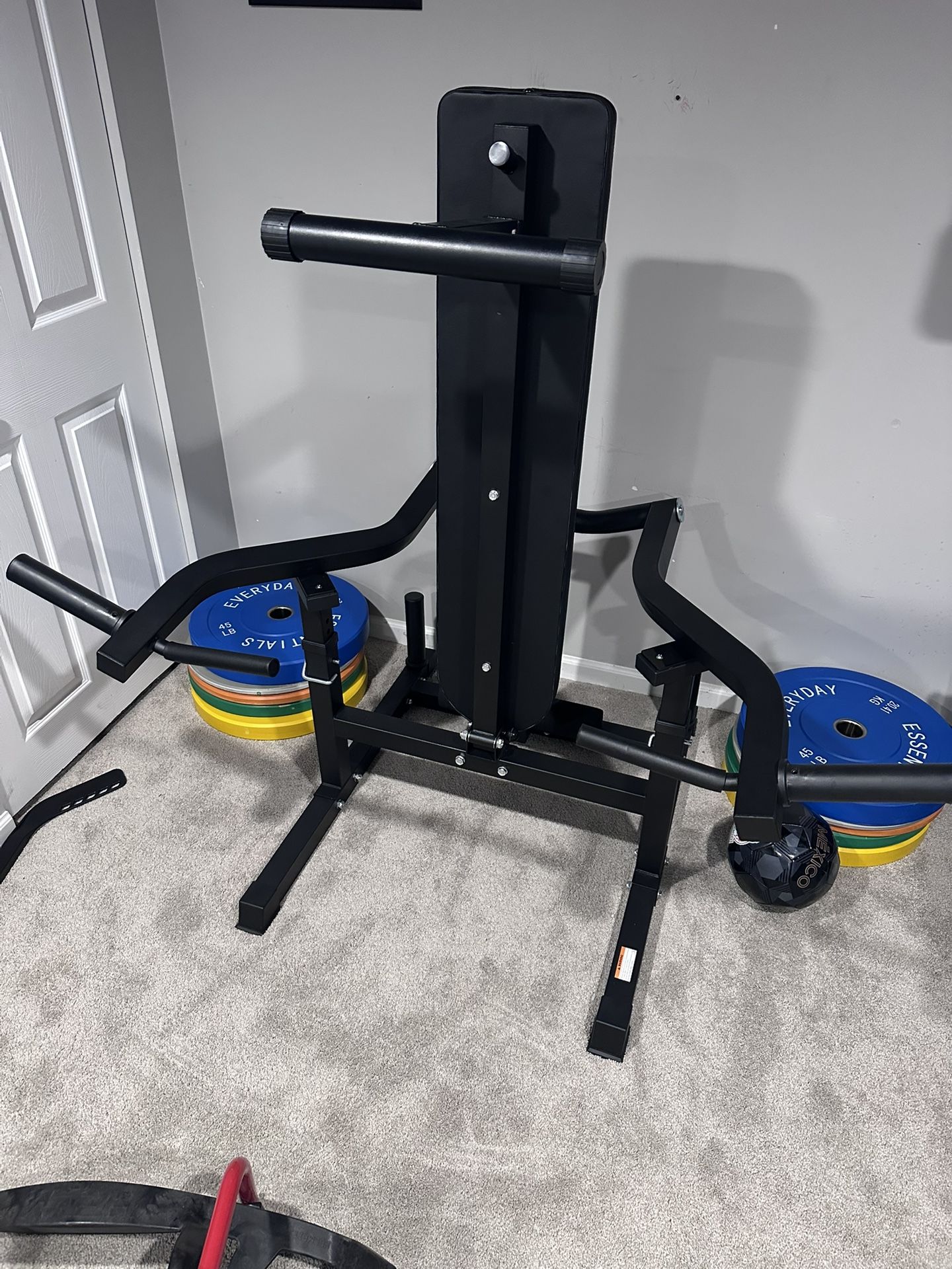 Chest Press Machine And Weights