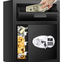 Brand New 2.8 Cu Ft Depository SAFE FIRE & WATERPROOF 4 Gunn Rack Keys & Combo Deposit Slot BNIB 