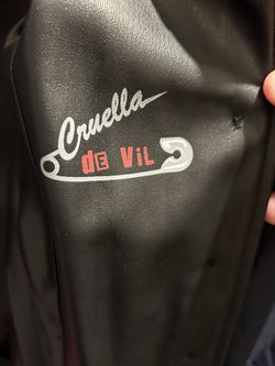 Cruella de Vil Leather Jacket