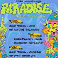 Briston Maroney Paradise Festival Concert Tickets (x4)