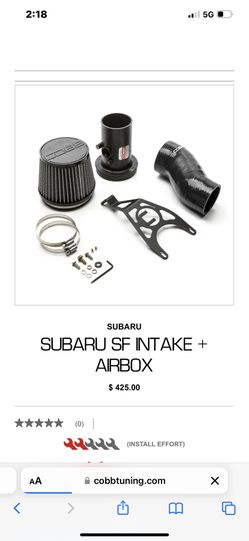 Subaru Sti 2008-2014 Cobb Sf Intake With Box