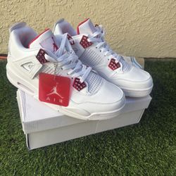 Jordan 4 Red metallic 