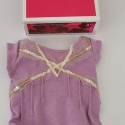 American Girl Doll Isabelle 2014 Retired Isabelle's Purple Leotard For Dolls 
