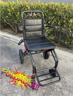 Folding Mobility Chair Lightweight!