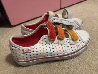 Vans - Kids Shoes Size M - Slip On Velcro