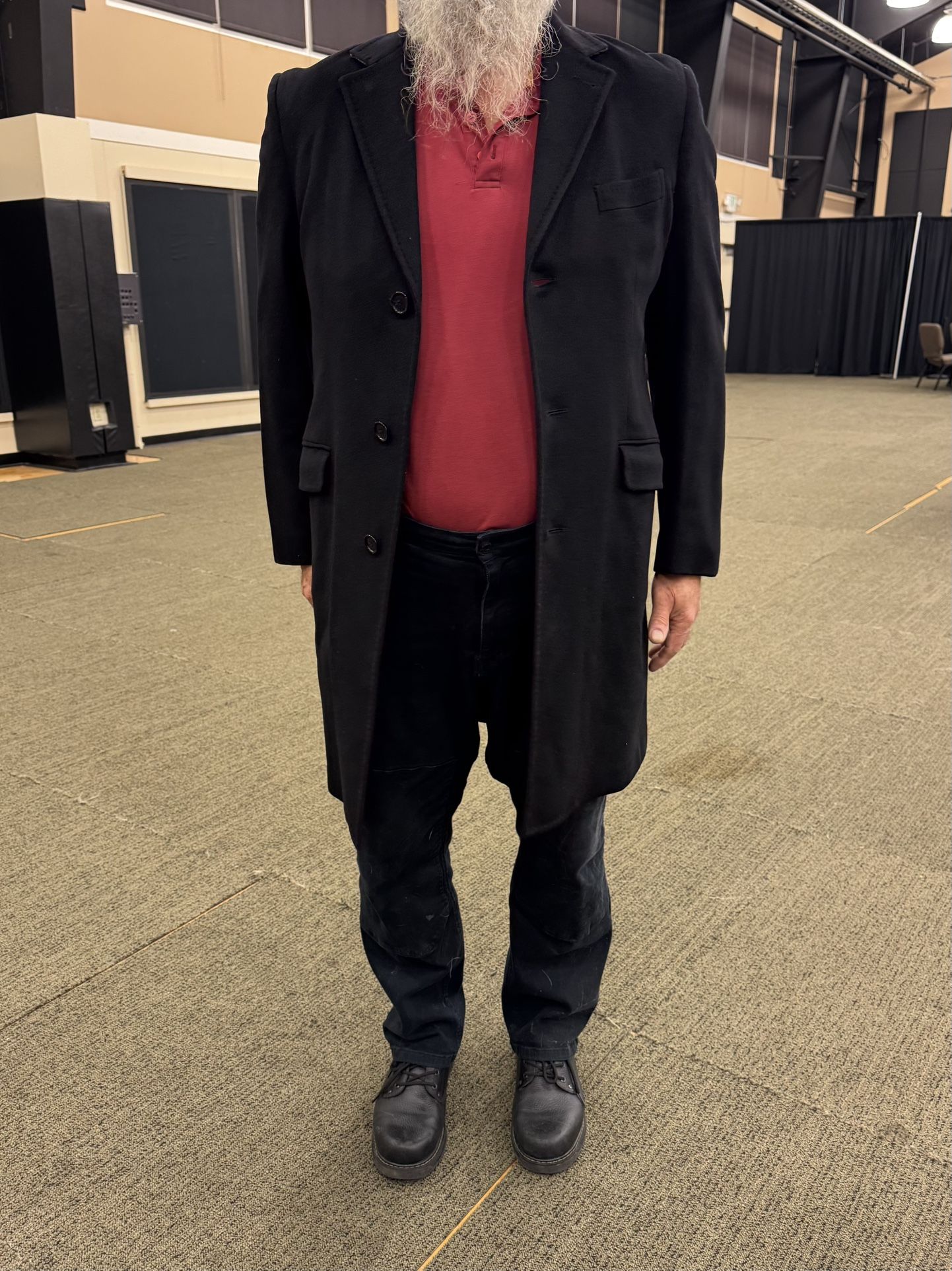  Italian Wool & Cashmere  Men’s Overcoat