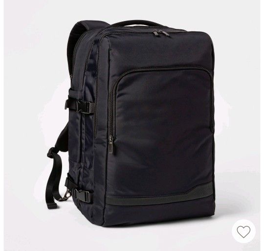 Traveler Backpack Black - Open Story
