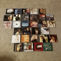 GUC Mixed Lot Of 30 90s- 2000s Country CDs