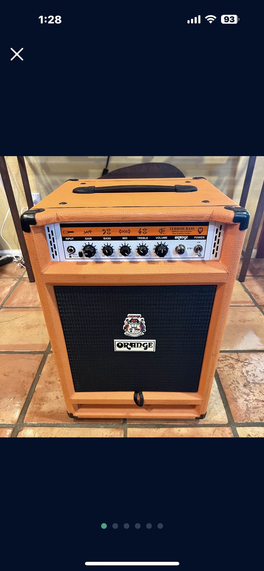 Orange TB500C Bass Combo Amp And SP212 Isobaric Speaker