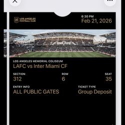 LAFC vs Miami Tickets
