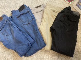 Mens Pants & Jeans 5 Pair Bundle