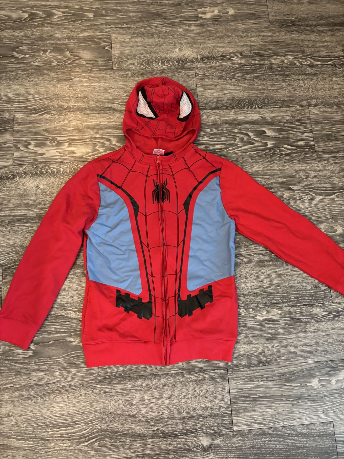 Marvel Spider-Man Boys Zip-Up Hoodie Sweatshirts for Toddlers and Big Kids