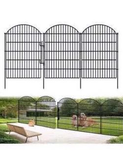 Garden Fence with Lock