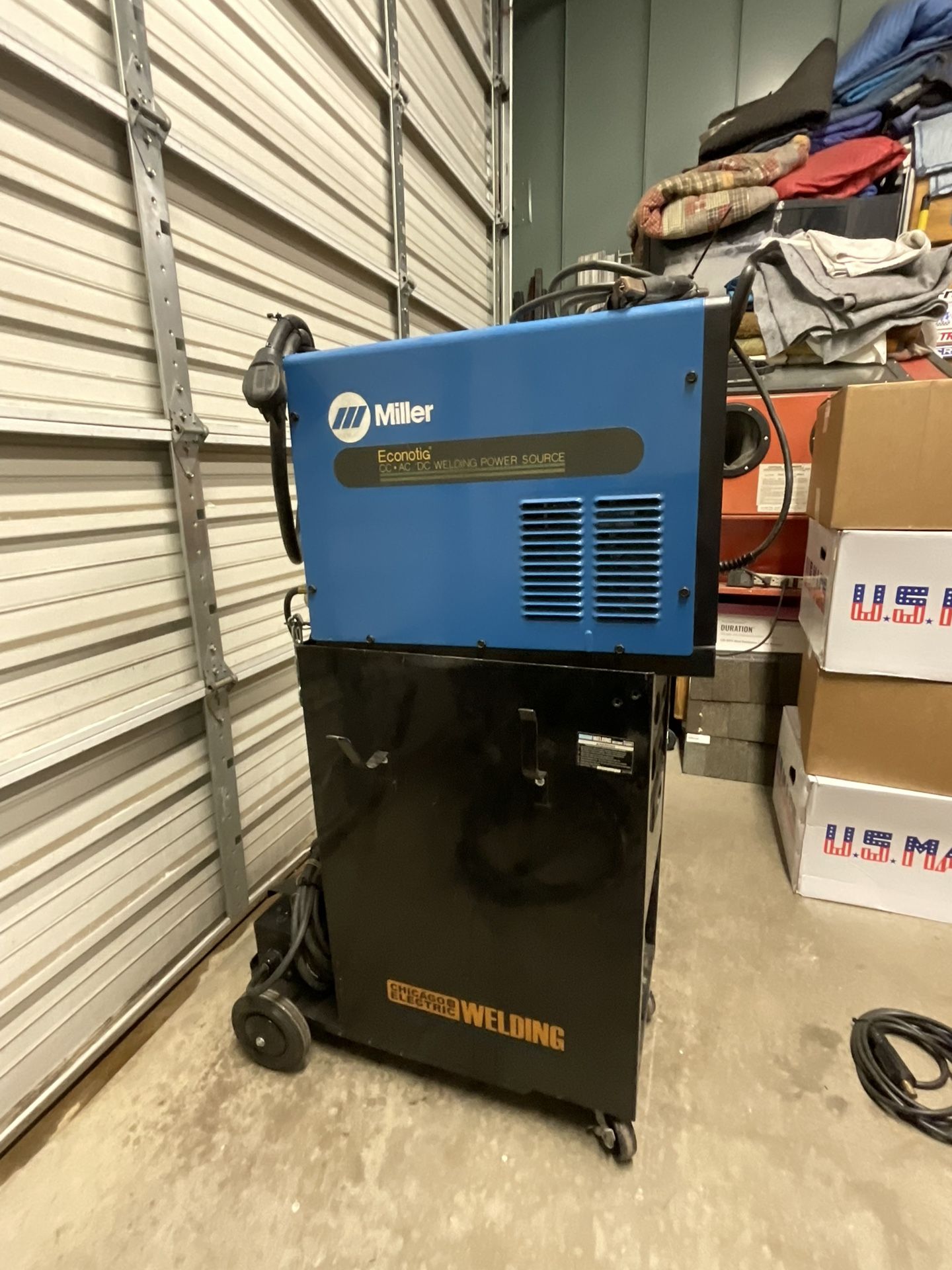 Miller Welder Econotig W/cart